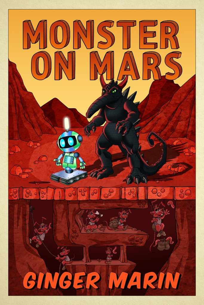 Monster on Mars bookcover